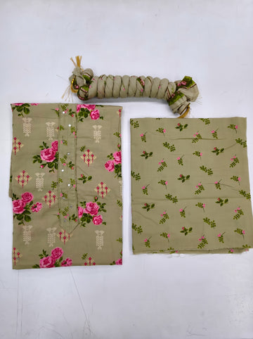 BEIGE COTTON JAIPUR