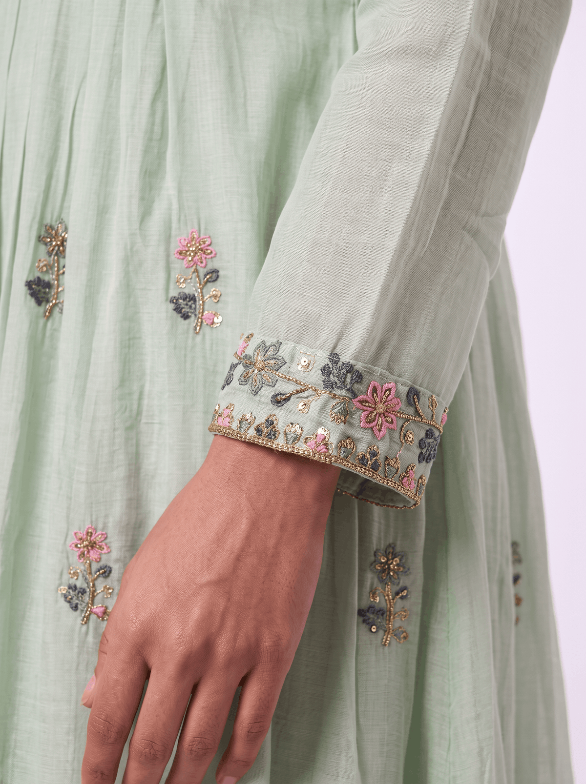 Jade Mul Chanderi Silk Set