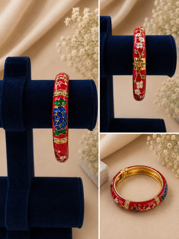 RED CUFF BANGLE