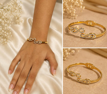 INFINITY CUFF BANGLE