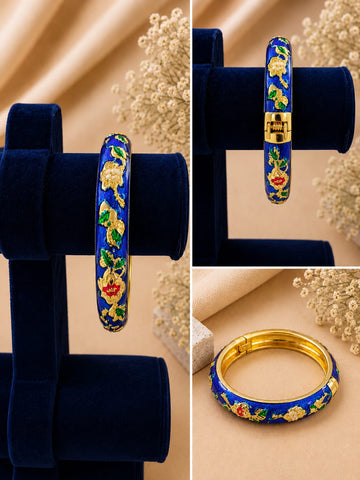 ELECTRIC BLUE CUFF BANGLE