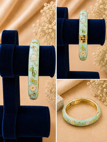 MINT GREEN CUFF BANGLE