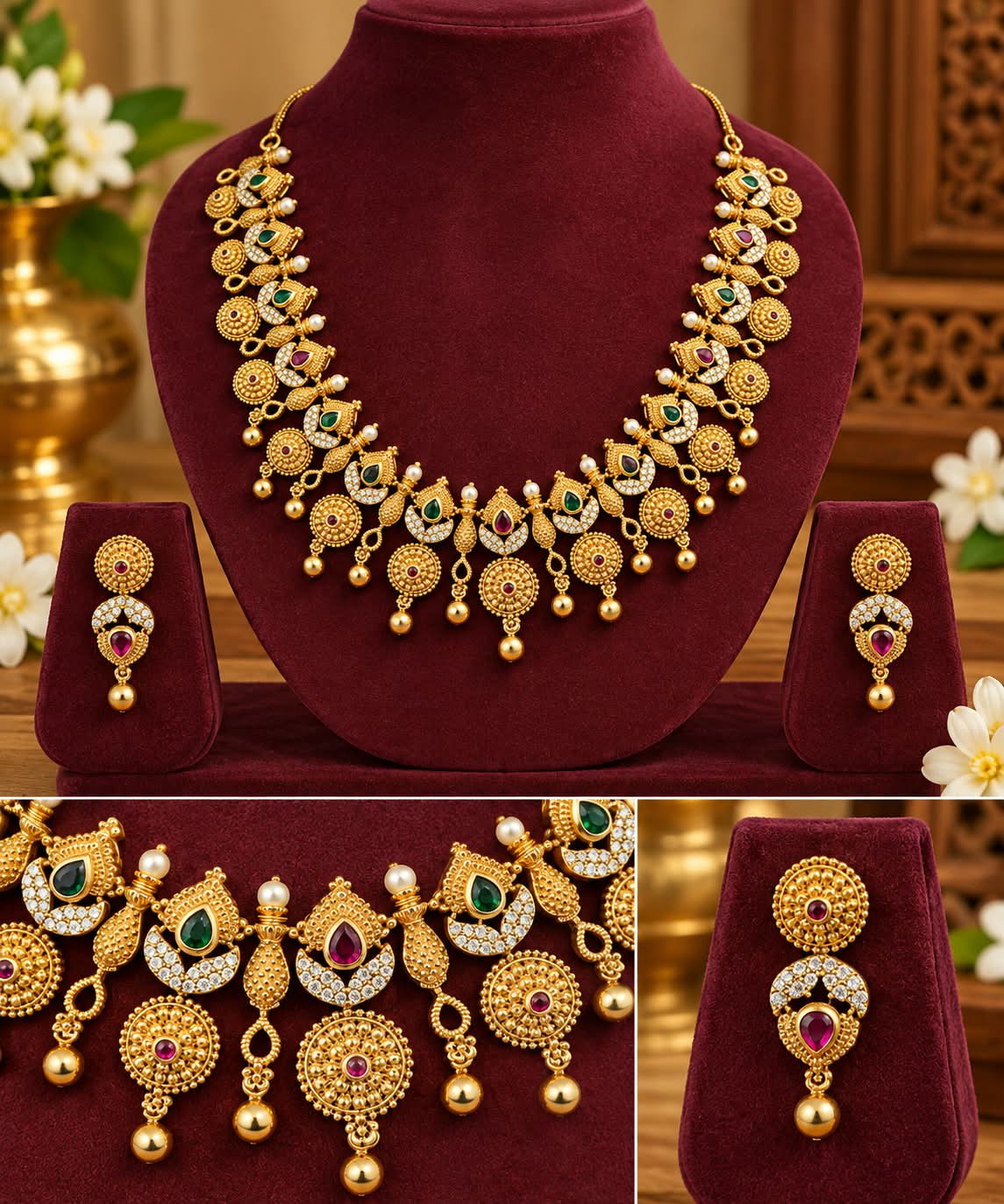 RATNA MALA ANTIQUE SET